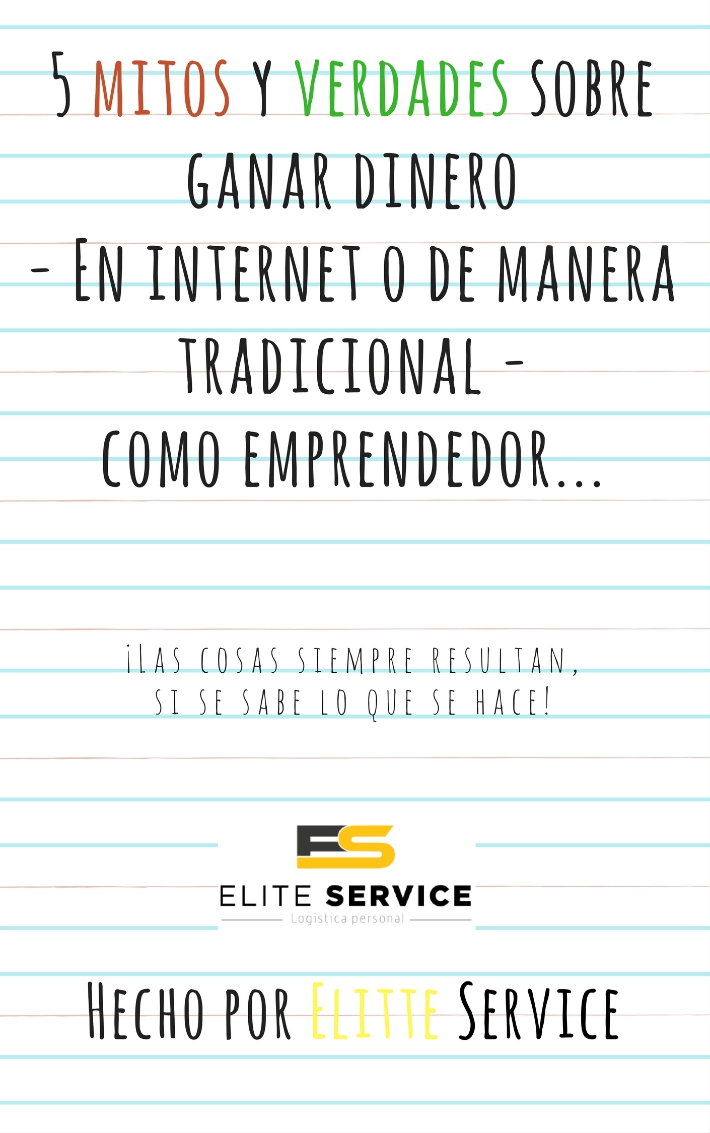 5 mitos y verdades sobre ganar dinero - En internet o de manera tradicional - como emprendedor... (1)