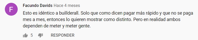 Opinión negativa sistema TDC 3 Opinión negativa sistema TDC 3