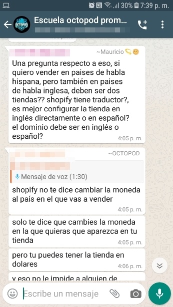Ayuda Whatsapp