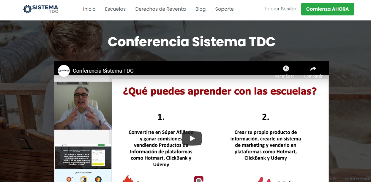 Conferencia Sistema TDC 2.0
