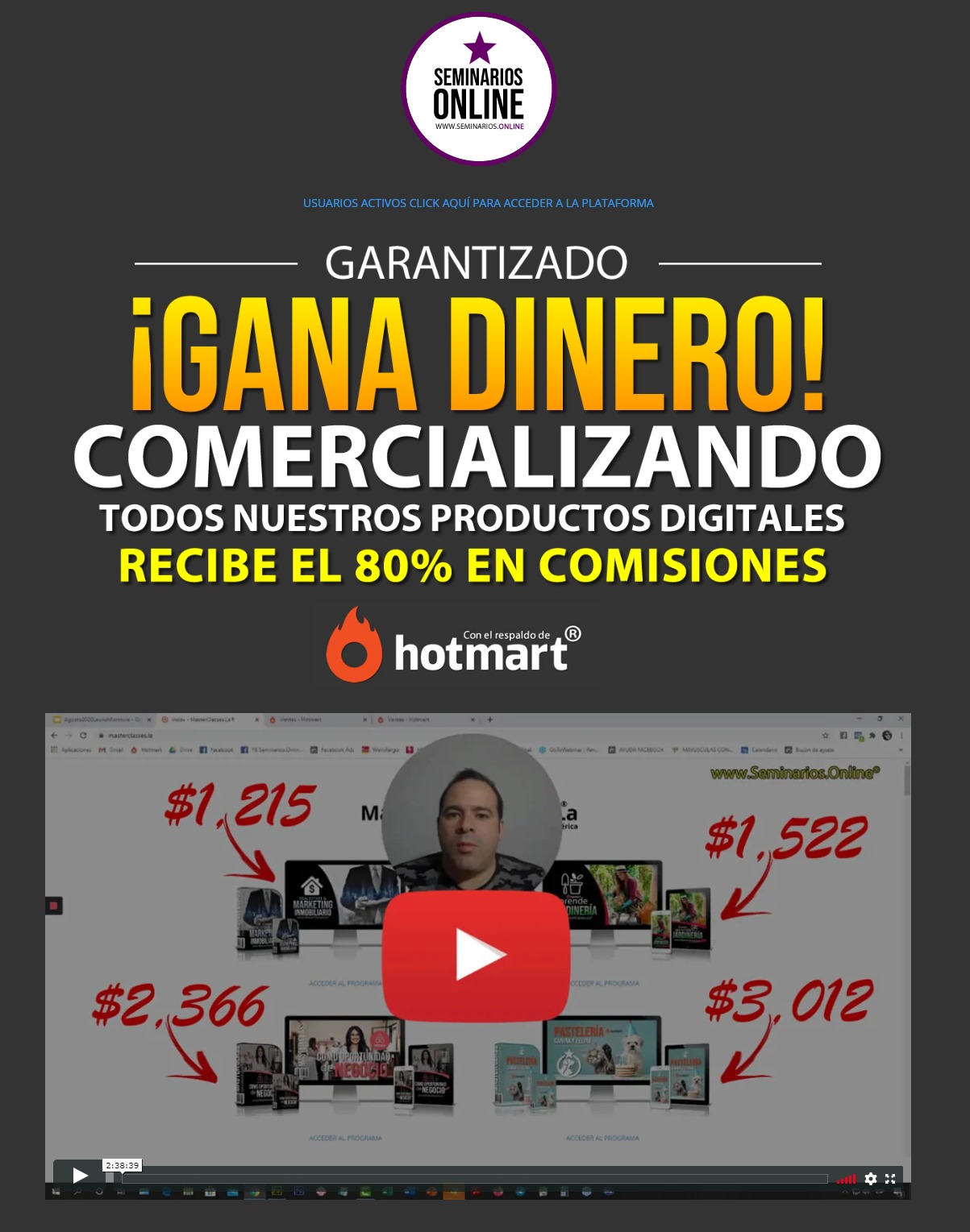Video Seminarios Online - Mauricio Duque Video Seminarios Online - Mauricio Duque