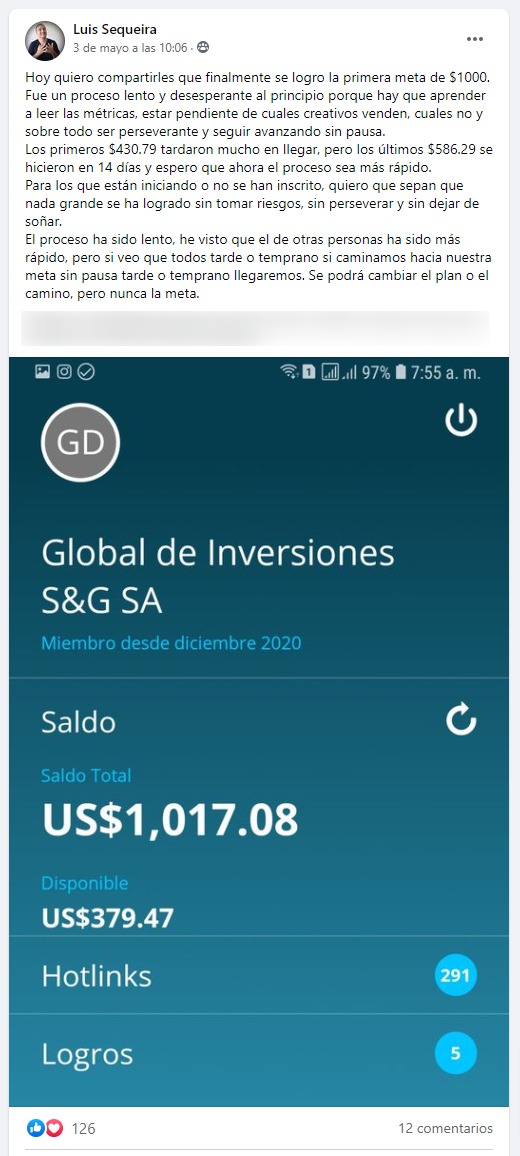 Testimonio Luis Sequeira